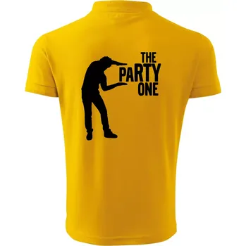 Pánská košile Bachelor party - The party one - Polokošile pánská Pique Polo 203 - M ( Žlutá )