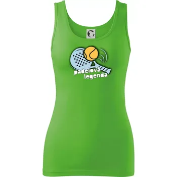 Dámské tričko Padelová legenda - Dámské tílko - XS ( Apple Green )