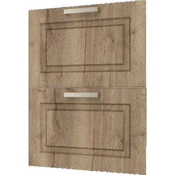 Nábytek Skříňkové dveře BE SMART Rustic XL C 60 K dub halifax