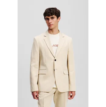 Dámské sako BLEJZR KARL LAGERFELD LINEN BLAZER TRENCH COAT