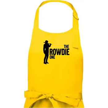 Kuchyňská zástěra Bachelor party - The rowdie one - Dámská zástěra na vaření - Univerzální velikost ( Žlutá )
