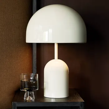 Lampička Tom Dixon LED stolní lampa Bell, bílá, výška 43 cm, stmívatelná - Délka kabelu 250 cm 2 x 6 W LED - Doprava zdarma