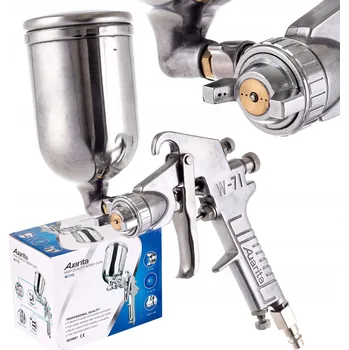 Stříkací pistole LAKOVACÍ PISTOLE S TRYSKOU 1,5 MM A BOČNÍ NÁDOBKOU 400 ML
