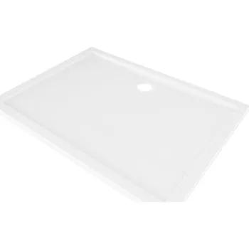 Sprchová vanička MEXEN FLOW Obdélníková sprchová vanička SLIM 90 x 80 cm Bílý lesk