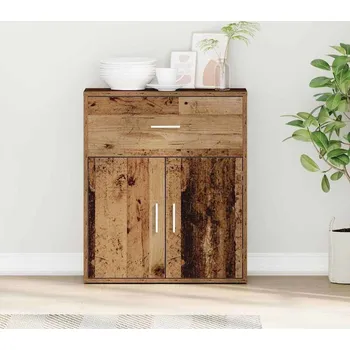 Příborník do zásuvky vidaXL Servírovací skříň Staré dřevo 60 x 31 x 70 cm kompozitní dřevo [871395]