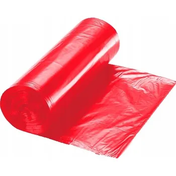 Pytle na odpadky LDPE Pytle na odpadky 35L 50 Ks. ČERVENÉ