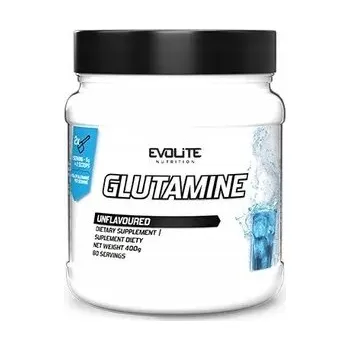 Aminokyselina Glutaminový prášek Glutamine Evolite Nutrition 400 g přírodní
