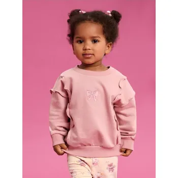 Dívčí mikina Sinsay - Mikina s výšivkou - růžová - 165FT-38X - 165FT-38X-86