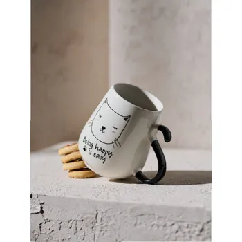 Sinsay - Hrnek s potiskem - vícebarevná - 357FM-MLC - 357FM-MLC-ONE