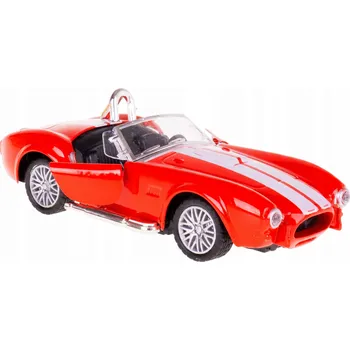 autíčko KOVOVÝ MODEL AUTO 1965 SHELLBY COBRA 427 1:32 HRAČKA PRO DĚTI