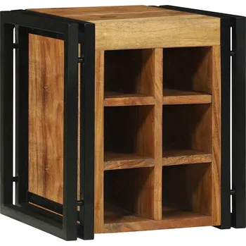 Stojan na víno vidaXL Stojan na víno 35 x 35 x 39 cm Masivní akátové dřevo [4016756]