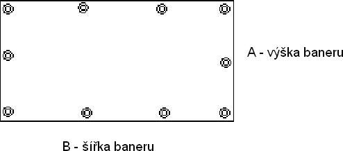 Plachta PVC 630g/m2 s oky - NA MÍRU