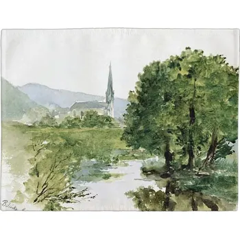 prostírání Prostírání na stůl Krajina Anna Bilińska-Bohdanowiczowa