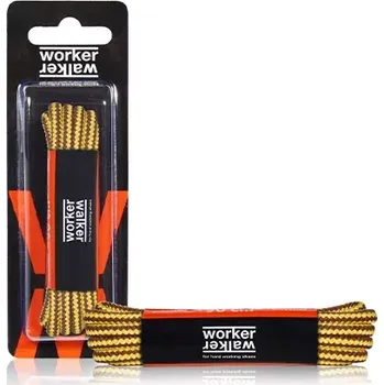 Tkaničky do bot Kruhové profesionální kvalitní polyesterové šňůrky do pracovní obuvi 120cm, farmář