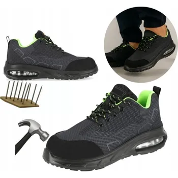 Pracovní obuv PRACOVNÍ POLOBOTKY bezpečnostní SPORTOVNÍ boty lehké BOZP S OCELOVOU ŠPIČKOU vel. 40