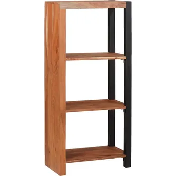 Knihovna vidaXL Knihovna Hnědá 70 x 30 x 110 cm Masivní akáciové dřevo [4104013]