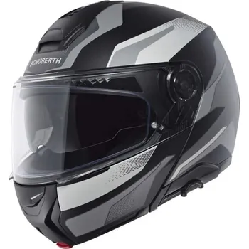 Helma na motorku SCHUBERTH CONCEPT TRACER ANTRACITOVÁ MOTOCYKLOVÁ PŘILBA VÝKLOPNÁ MODULÁRNÍ