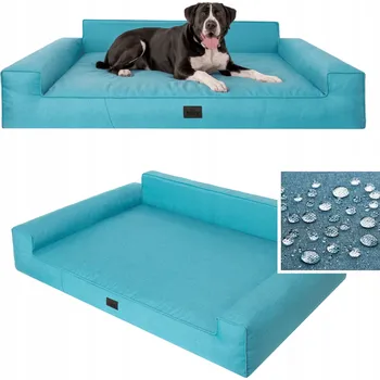 Pelíšek pro psa PillowPrim pelíšek pro psa modrý 99 cm x 65 cm