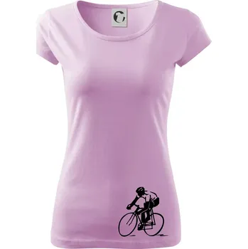 Dámské tričko Silniční cyklista - Dámské triko Pure - 2XL ( Orchid )