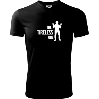 Pánské tričko Bachelor party - The tireless one - Pánské triko Fantasy sportovní (dresovina) - XL ( Černá )