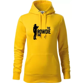 Dámská mikina Bachelor party - The rowdie one - Mikina dámská Cape s kapucí - XL ( Žlutá )