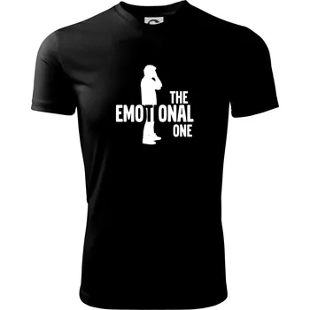 Pánské tričko Bachelor party - The emotional one - Pánské triko Fantasy sportovní (dresovina) - M ( Černá )