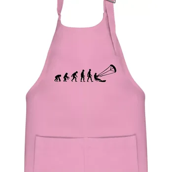 Kuchyňská zástěra Evoluce KITEBOARDING - Dětská zástěra na vaření - Univerzální velikost ( Růžová )