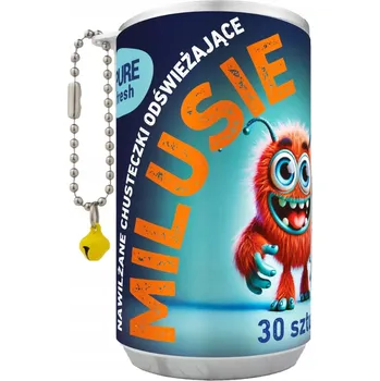 Hygienický ubrousek Vlhčené Ubrousky Pure Fresh Cuddly v mini plechovce 30 ks