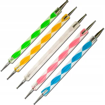 Přípravek na nehty Sonda na zdobení nehtů BLING, 10 velikostí, 5 ks