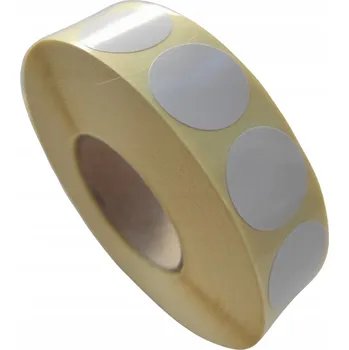 Samolepící etiketa Samolepicí etikety kolečka kaučukové lepidlo průměr 15mm 1000 ks