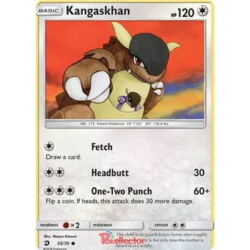 Karetní hra Kangaskhan 055/070 - Dragon Majesty Typ karty: Non-Holo