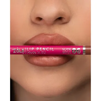 Tužka na rty ZOLA LIP PENCIL Konturovací tužka na rty 7 barev 06 NUDE BEIGE