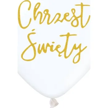 Balónek Balónky na křtiny svaté křtiny 30 cm 5 ks
