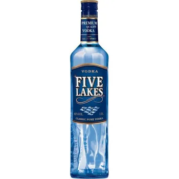Vodka Five Lakes Premium vodka 40 % 1 l