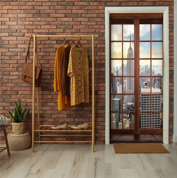 Fototapeta Fototapeta na dveře Samolepicí - motiv okna, nálepka