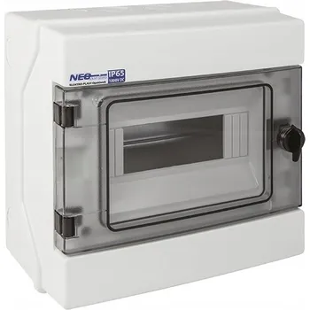 Rozvaděč HERMETICKÁ ROZVODNICE S PRŮHLEDNÝMI DVEŘMI ELEKTRO-PLAST RH-8 IP65 1000V