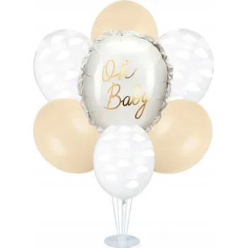Balónek Sada balónků na stojanu Oh Baby