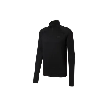 Pánské tričko CRIVIT Pánské funkční triko s dlouhými rukávy (černá, S (44/46))