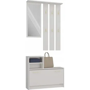 Šatní skříň Šatní skříň TopEshop Šatní skříň Vera 85 x 180 x 24 cm kašmír