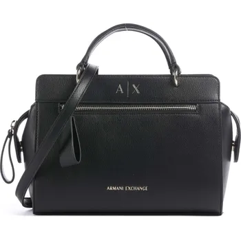 Kabelka Armani Exchange Diane M - Kabelka v černá, imitace kůže, 236645 | Kabelky pro ženy & muže