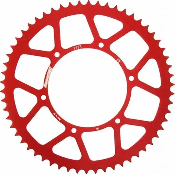 Řetězová sada pro motocykl Hliníková řetězová rozeta SUPERSPROX RAL-1133:58-RED červená