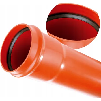 Kanalizační potrubí TRUBKA KANALIZAČNÍ TRUBKA VNĚJŠÍ PVC Ø 160 x 4.7 x 2000 mm SN8 PLNÁ