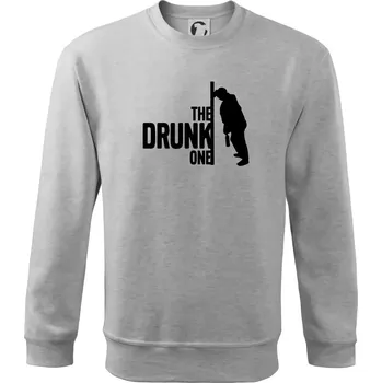 Pánská mikina Bachelor party - The drunk one - Mikina Essential pánská - M ( Světlešedý Melír )