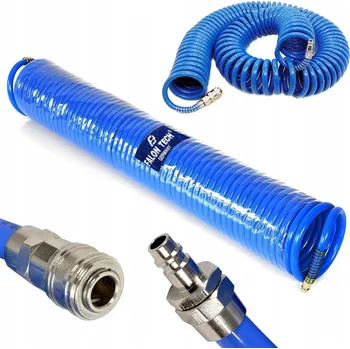 Příslušenství ke kompresoru SPIRÁLOVÁ HADICE PNEUMATICKÁ 5x8mm 20M