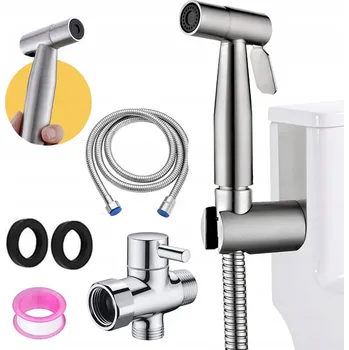 Sprchový set RUČNÍ SPRCHOVÝ SET BIDETOVÝ VYSOKOTLAKÝ BATERIE PRO DOMÁCNOST