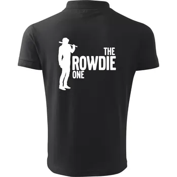 Pánská košile Bachelor party - The rowdie one - Polokošile pánská Pique Polo 203 - 4XL ( Dřevěné uhlí )