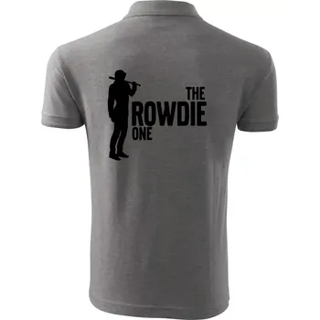 Pánská košile Bachelor party - The rowdie one - Polokošile pánská Pique Polo 203 - 5XL ( Tmavě šedý melír )