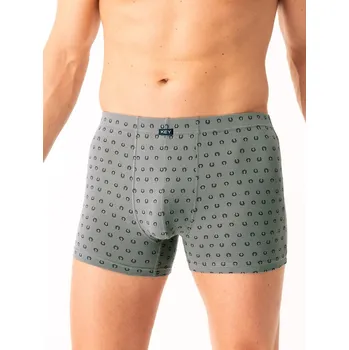 Boxerky Boxerky Key MXH 612 B25 M-2XL tmavě modrá XXL