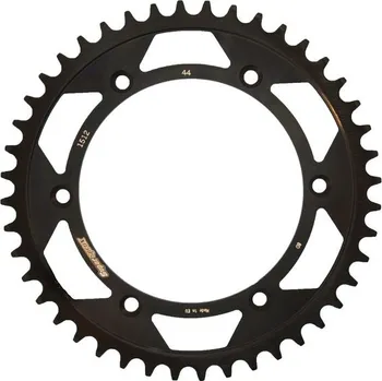 Řetězová sada pro motocykl Řetězová rozeta SUPERSPROX RFE-1512:44-BLK černý 44 zubů, 520