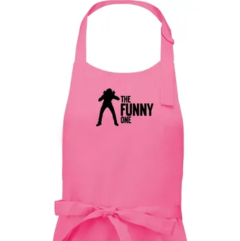 Kuchyňská zástěra Bachelor party - The funny one - Pánská zástěra na vaření - Univerzální velikost ( Růžová )